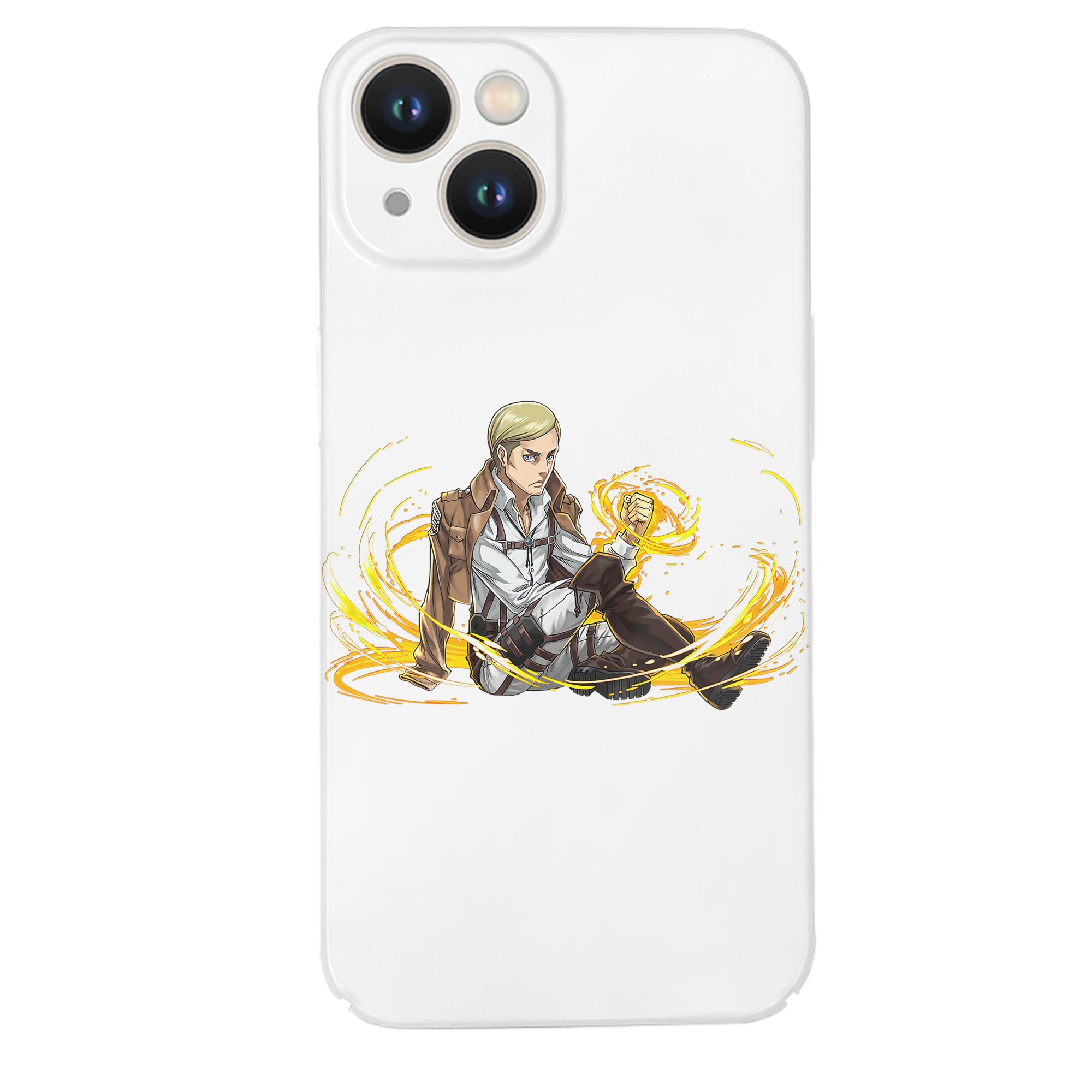 （画像用） 進撃の巨人 エルヴィン・スミス Attack on Titan Erwin Smith 【iPhone 14シリーズ対応】ハードケース